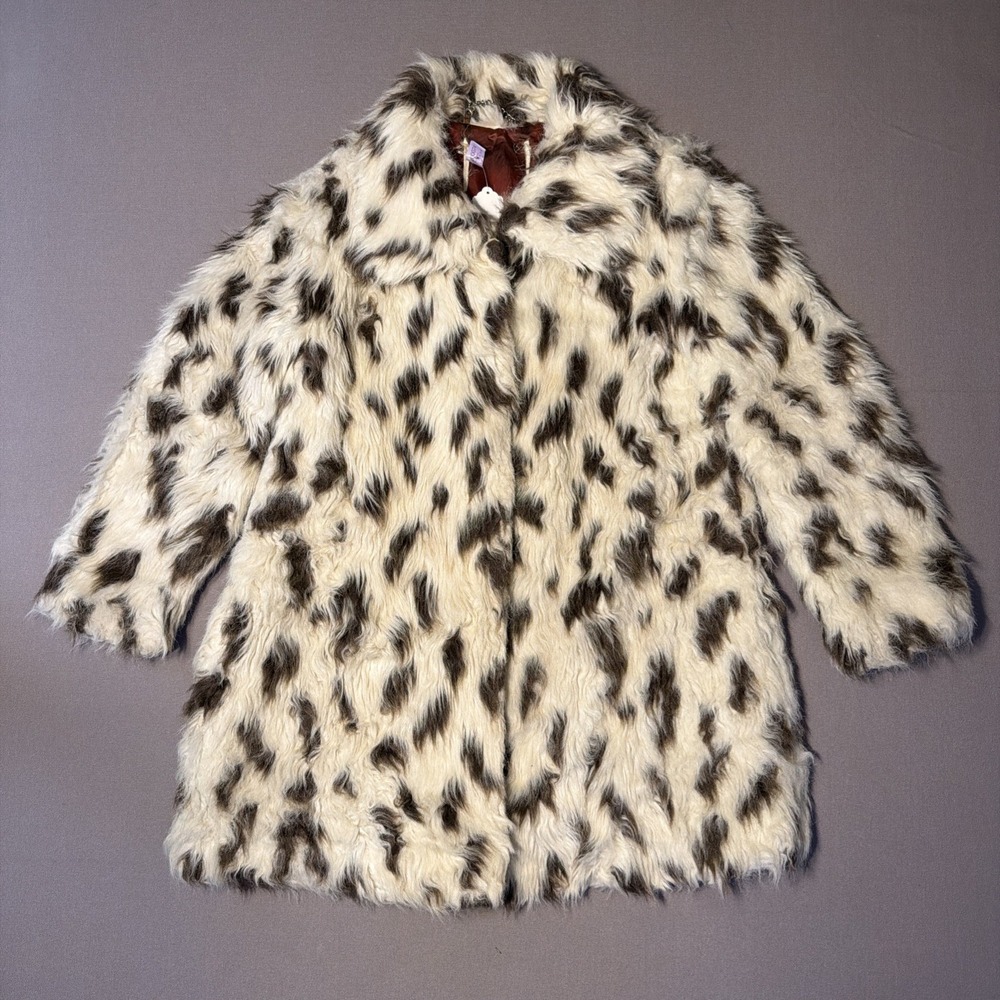 Vintage Faux Fur Rare Women Coat
